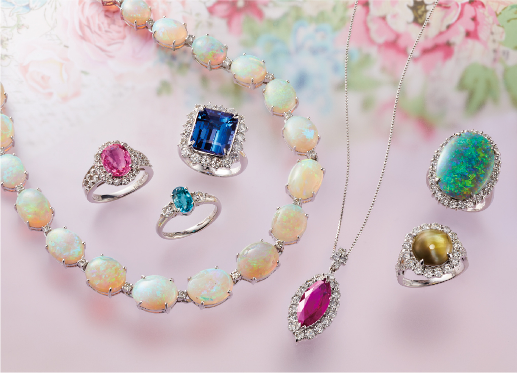 カラードストーン